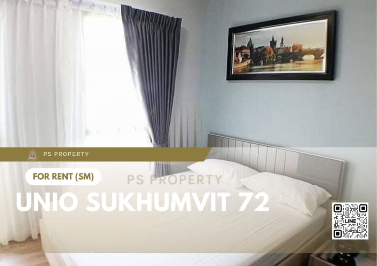 PS50515 – Condo Near BTS Bearing Station For Rent , One bedroom unit at UNiO Sukhumvit 72