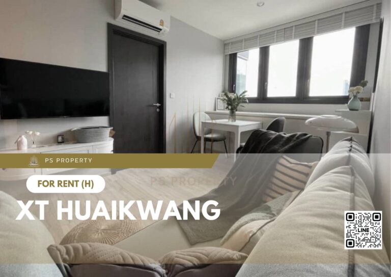 PS48373 – Condo Near MRT HUAIKHWANG Station For Rent , One bedroom unit at XT HUAIKWANG