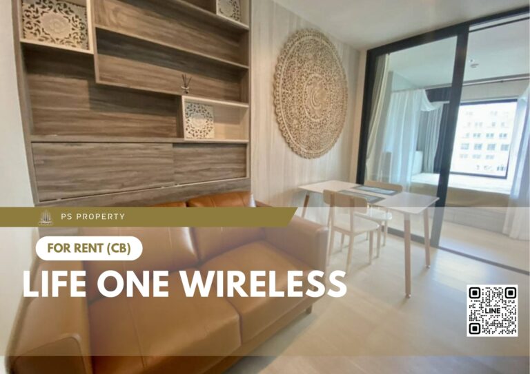 Condo Near BTS Phloen Chit Station For Rent , One bedroom unit at Life One Wireless