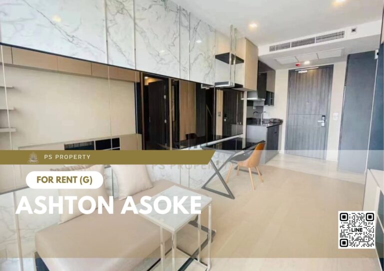 PS49307 – Condo Near BTS Asok Station For Rent , One bedroom unit at Ashton Asoke