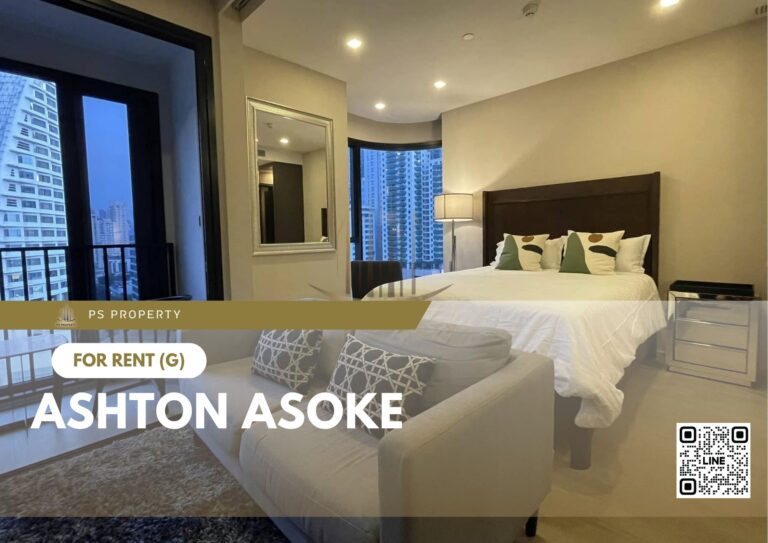 PS29204 -Condo Near BTS Asok Station For Rent , One bedroom unit at Ashton Asoke