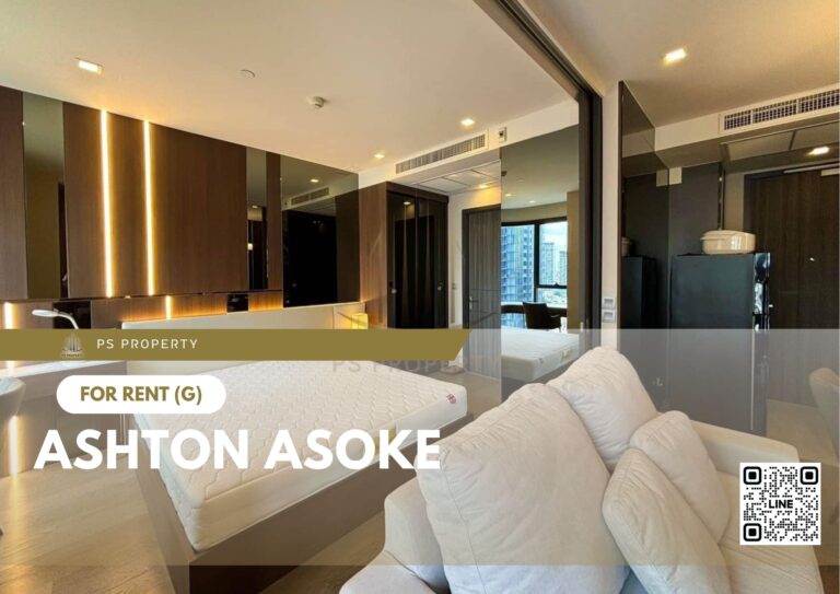 PS26980 – Condo Near BTS Asok Station For Rent , One bedroom unit at Ashton Asoke