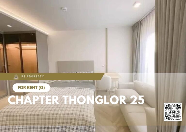 PS62479 – Condo Near BTS Thong Lo Station For Rent , One bedroom unit at Chapter Thonglor 25