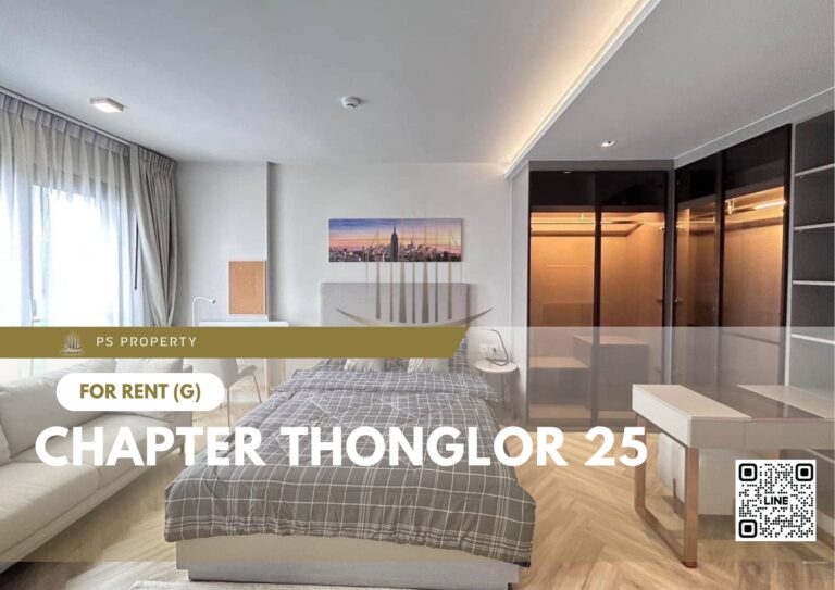 PS23379 – Condo Near BTS Thong Lo Station For Rent , One bedroom unit at Chapter Thonglor 25
