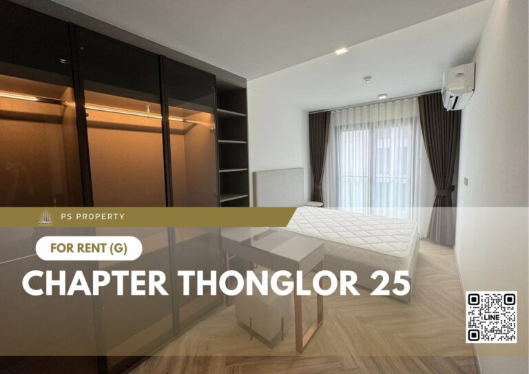 PS62507 – Condo Near BTS Thong Lo Station For Rent , Two bedroom unit at Chapter Thonglor 25