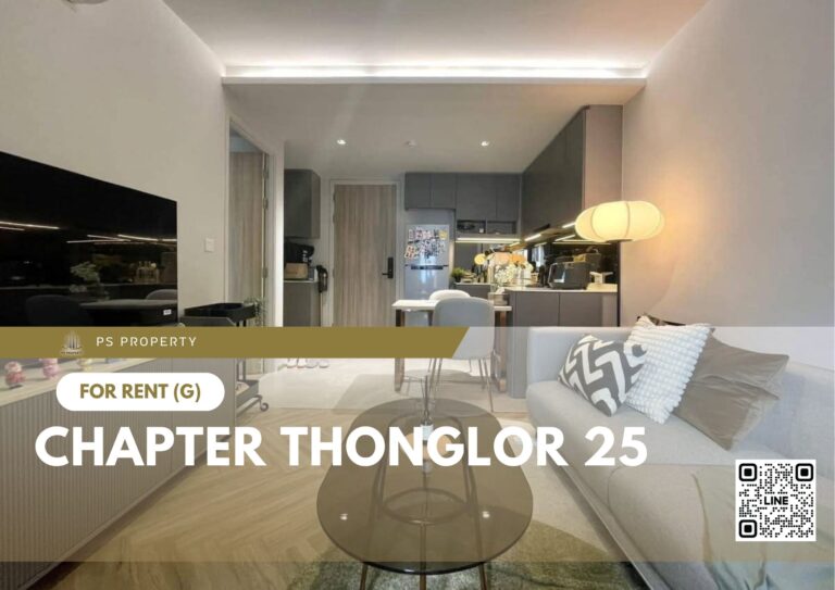 PS56875 – Condo Near BTS Thong Lo Station For Rent , One bedroom unit at Chapter Thonglor 25