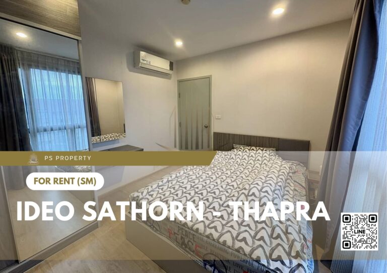 PS52131 – Condo Near BTS Pho Nimit Station For Rent , Two bedroom unit at IDEO Sathorn – Thapra