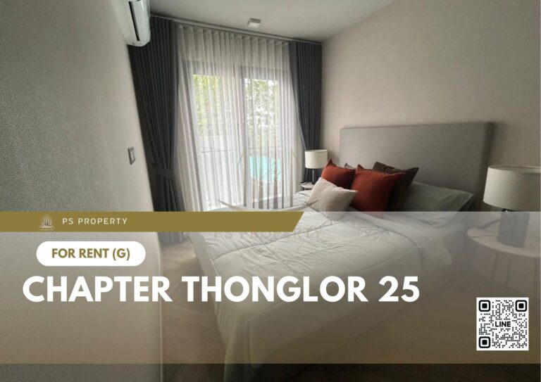 PS44261 – Condo Near BTS Thong Lo Station For Rent , One bedroom unit at Chapter Thonglor 25
