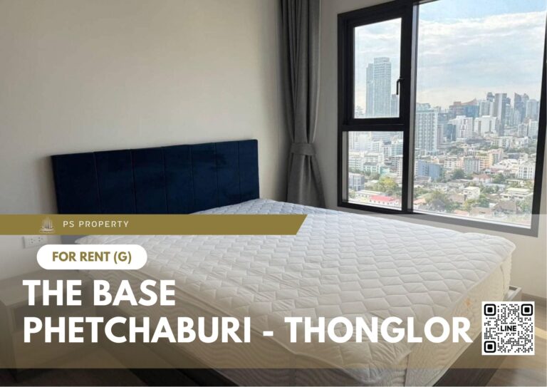PS59750 – Condo Near MRT Phetchaburi Station For Rent , One bedroom unit at THE BASE Phetchaburi – Thonglor