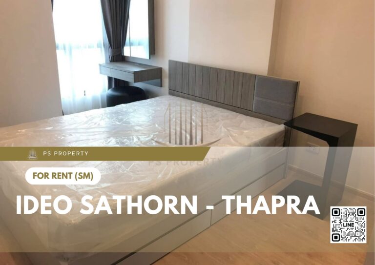 PS44587 – Condo Near BTS Pho Nimit Station For Rent , One bedroom unit at IDEO Sathorn – Thapra