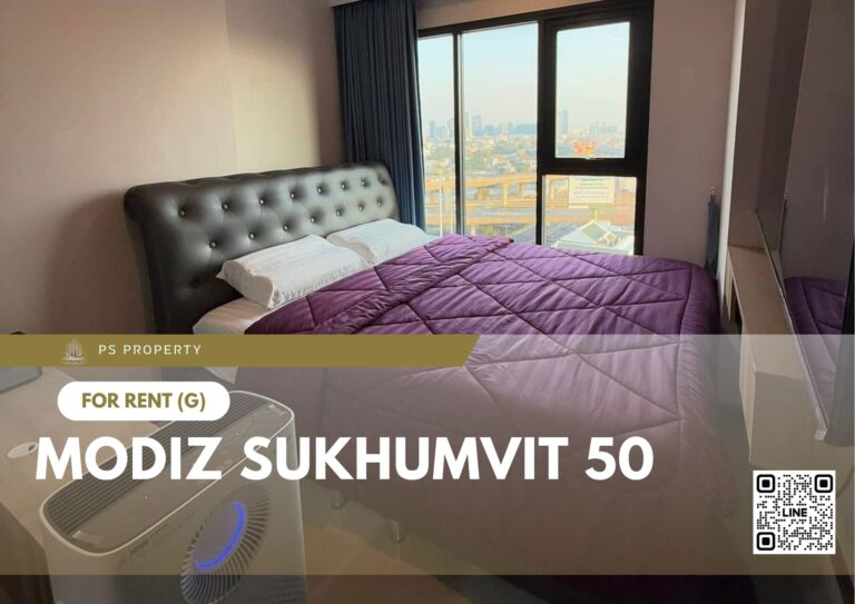 PS60908 – Condo Near BTS On Nut Station For Rent , One bedroom unit at MODIZ Sukhumvit 50