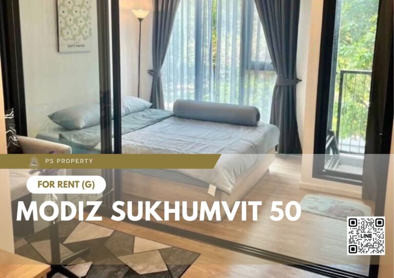 PS60831 – Condo Near BTS On Nut Station For Rent , One bedroom unit at MODIZ Sukhumvit 50
