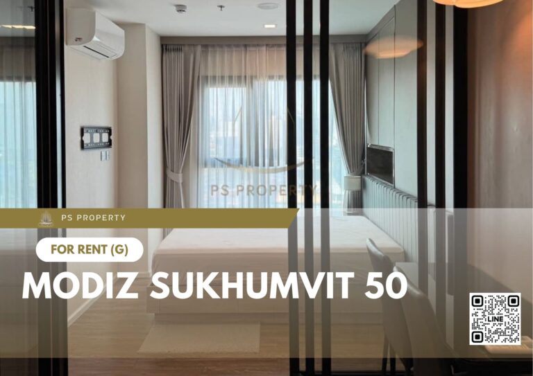PS49189 – Condo Near BTS On Nut Station For Rent , One bedroom unit at MODIZ Sukhumvit 50