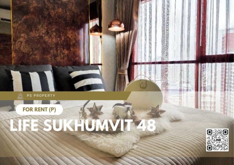 PS70024 – Condo Near BTS Phra Khanong Station For Rent , Two bedroom unit at Life Sukhumvit 48