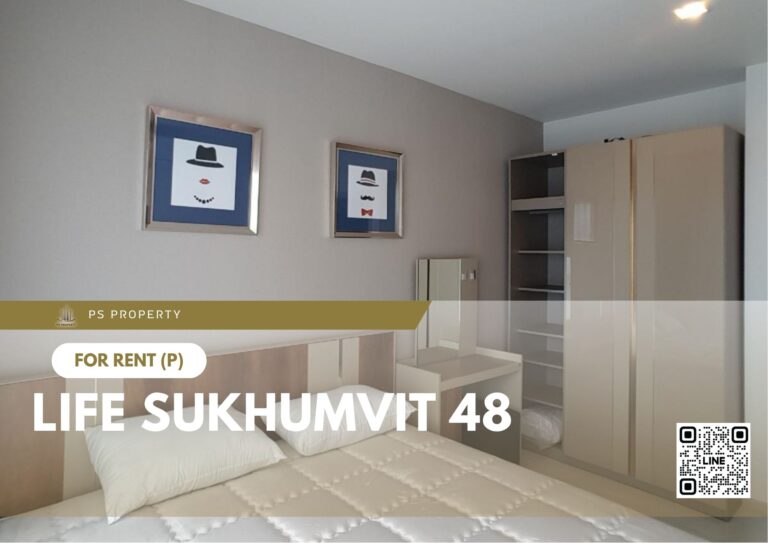 PS56803 – Condo Near BTS Phra Khanong Station For Rent , One bedroom unit at Life Sukhumvit 48