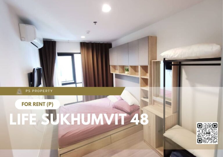 PS63981 – Condo Near BTS Phra Khanong Station For Rent , Two bedroom unit at Life Sukhumvit 48
