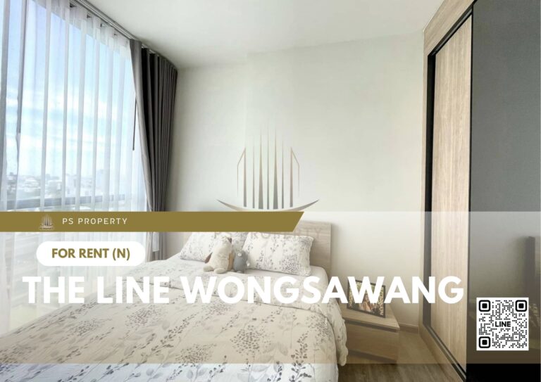 PS38426 – Condo Near MRT Wong Sawang Station For Rent , One bedroom unit at THE LINE Wongsawang