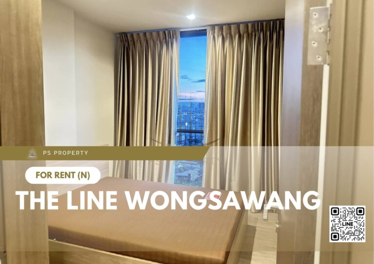 PS30934 – Condo Near MRT Wong Sawang Station For Rent , One bedroom unit at THE LINE Wongsawang