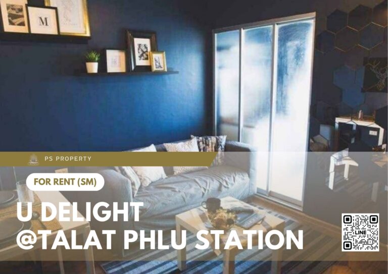 PS66790 – Condo Near BTS Talat Phlu Station For Rent , One bedroom unit at U Delight @Talat phlu Station