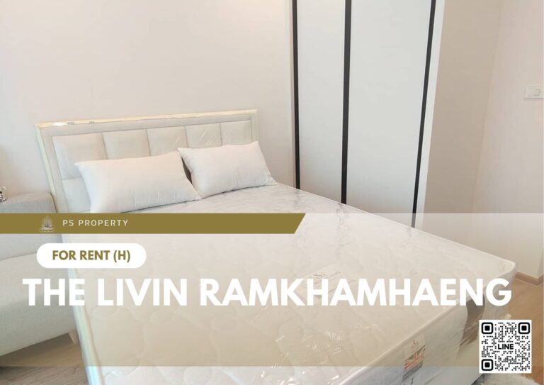 PS74768 – Condo Near MRT Yaek Lam Sali Station For Rent , One bedroom unit at The Livin Ramkhamhaeng