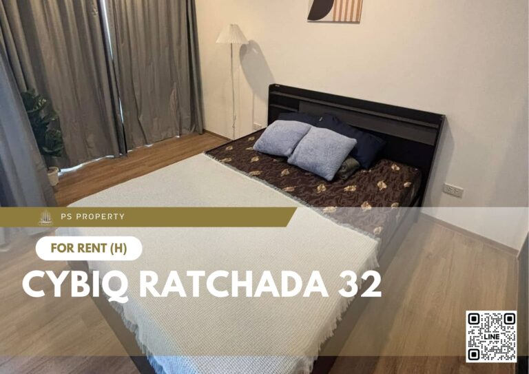 PS70319 – Condo Near BTS PhahonYothin 24 Station For Rent , One bedroom unit at Cybiq Ratchada 32