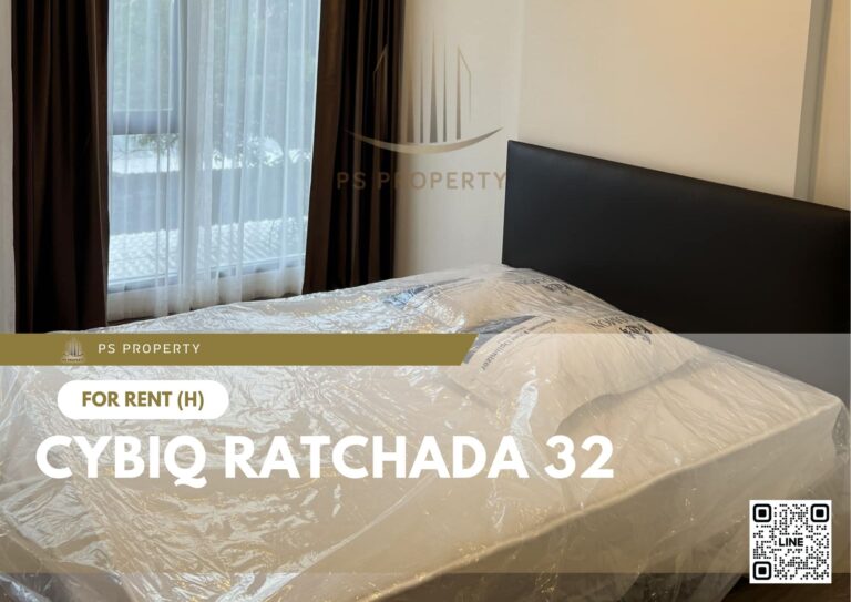 PS34639 – Condo Near BTS PhahonYothin 24 Station For Rent , One bedroom unit at Cybiq Ratchada 32