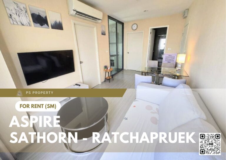 PS74778 – Condo Near BTS Bang Wa Station For Rent , Two bedroom unit at Aspire Sathorn – Ratchapruek