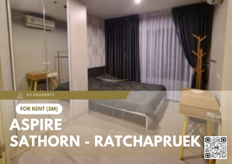 PS47545 – Condo Near BTS Bang Wa Station For Rent , One bedroom unit at Aspire Sathorn – Ratchapruek