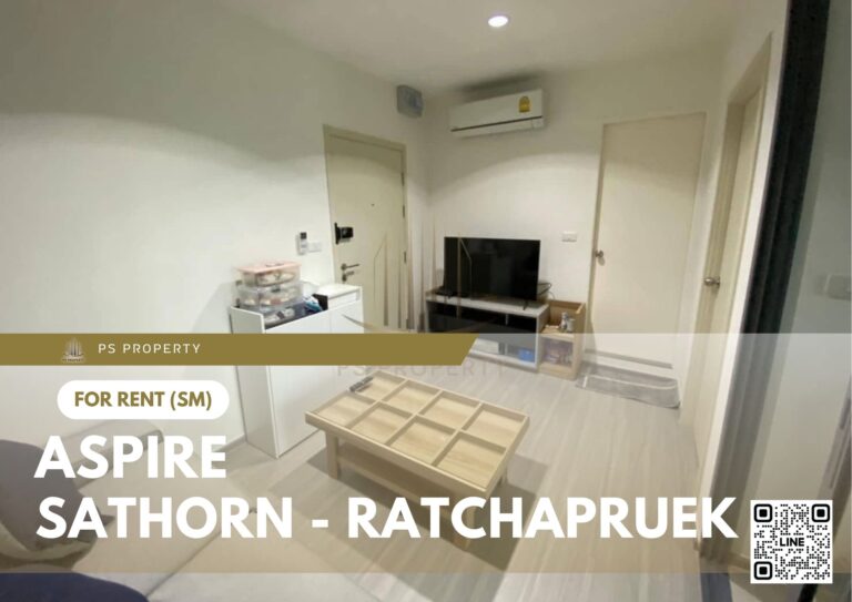 PS45340 – Condo Near BTS Bang Wa Station For Rent , One bedroom unit at Aspire Sathorn – Ratchapruek