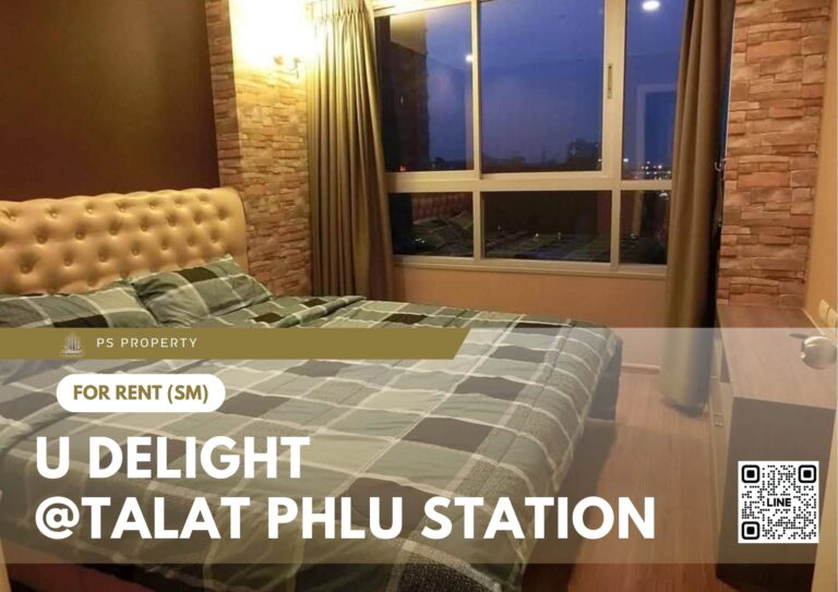 PS63329 – Condo Near BTS Talat Phlu Station For Rent , One bedroom unit at U Delight @Talat phlu Station