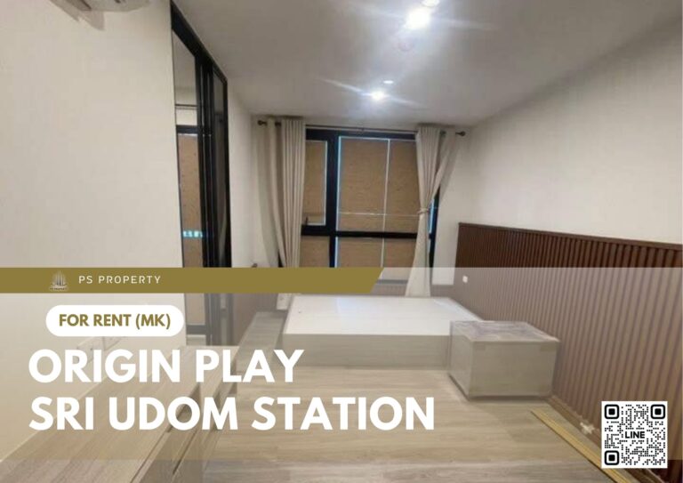 PS74103 – Condo Near MRT Si Udom Station For Rent , One bedroom unit at Origin Play Sri Udom Station