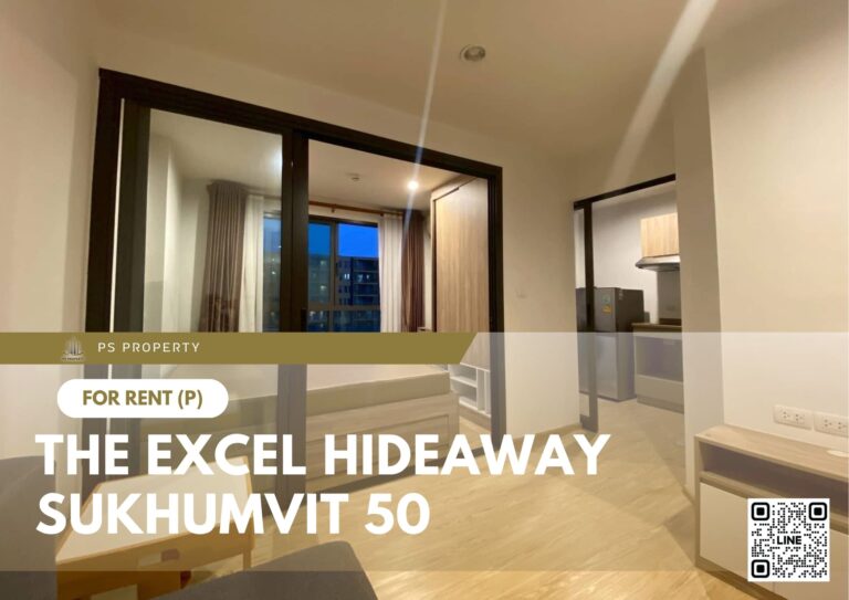 PS69981 – Condo Near BTS Phra Khanong Station For Rent , One bedroom unit at The Excel Hideaway Sukhumvit 50