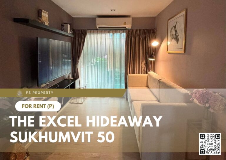 PS71330 – Condo Near BTS Phra Khanong Station For Rent , Two bedroom unit at The Excel Hideaway Sukhumvit 50