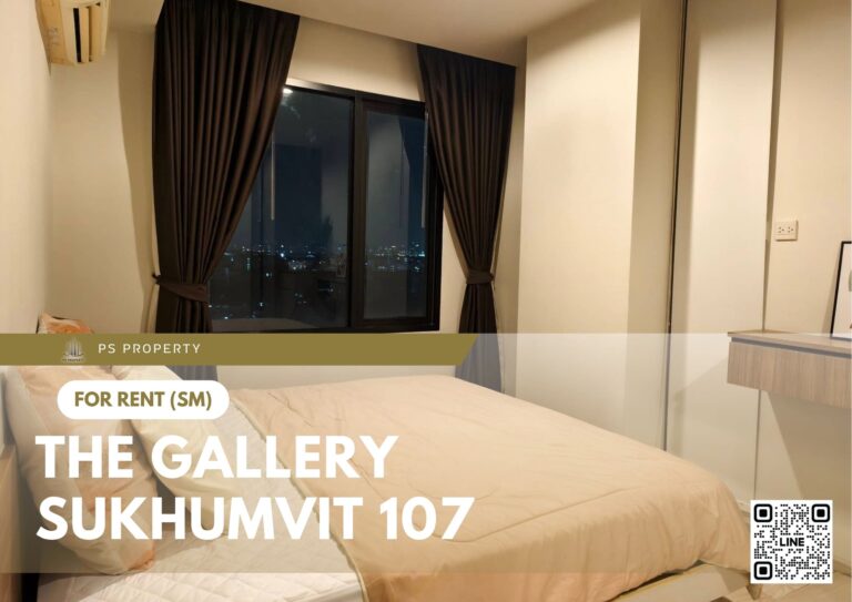 PS72661 – Condo Near BTS Bearing Station For Rent , One bedroom unit at THE GALLERY SUKHUMVIT 107