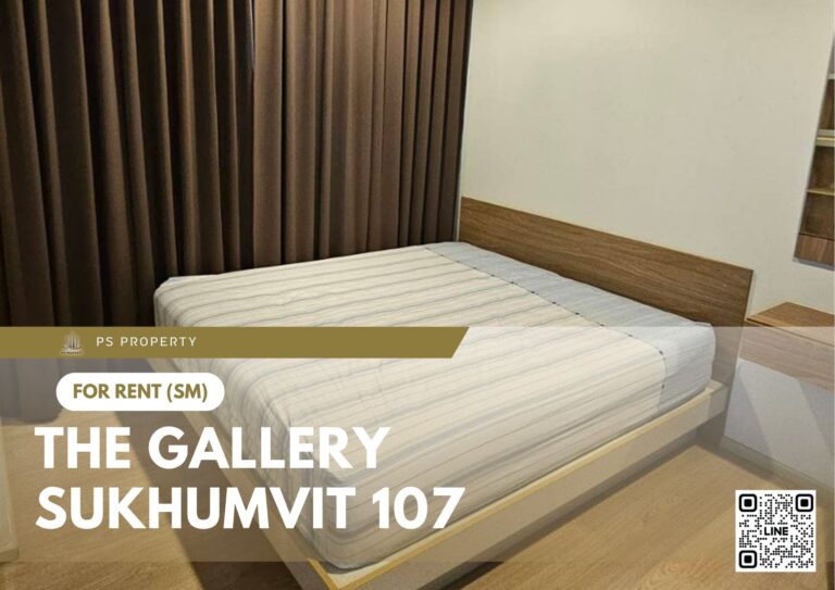 PS56394 – Condo Near BTS Bearing Station For Rent , One bedroom unit at THE GALLERY SUKHUMVIT 107