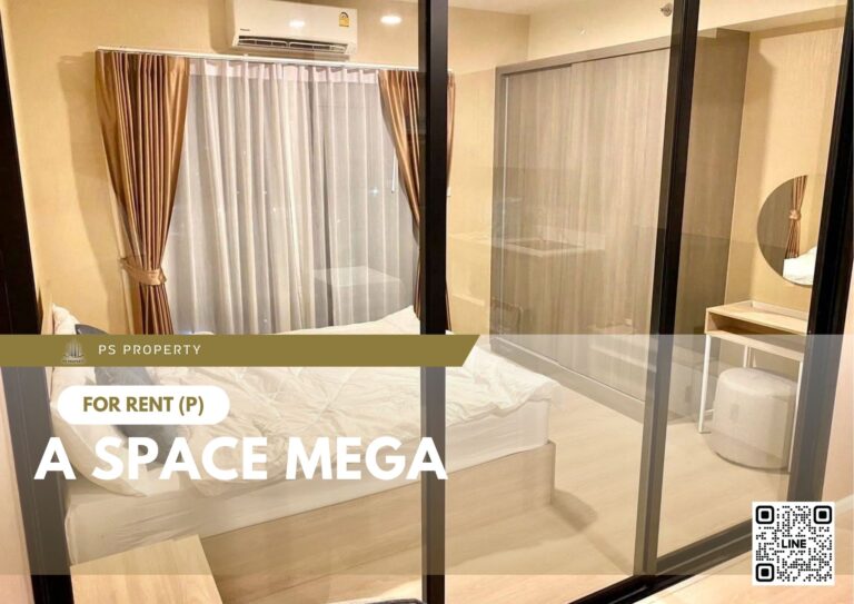 PS70055 – Condo Near BTS Bang na Station For Rent , One bedroom unit at A space mega