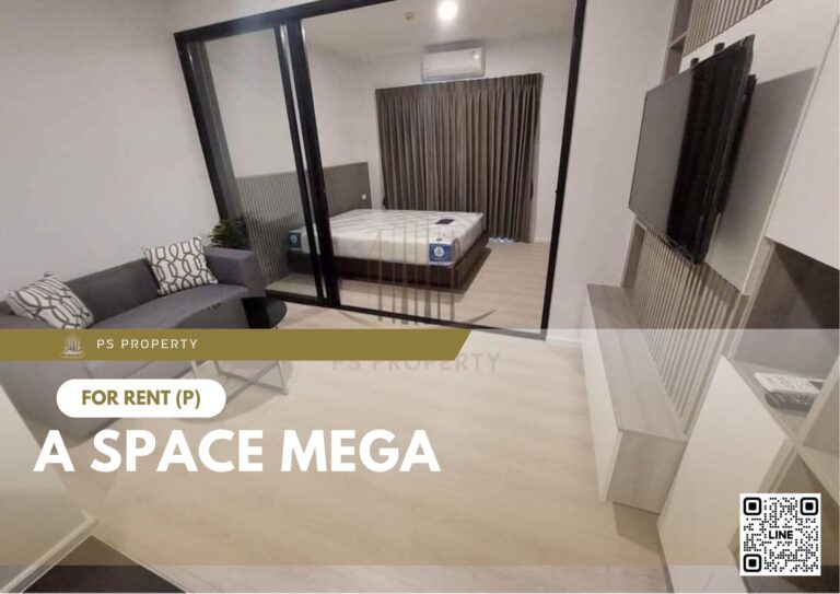 PS37638 – Condo Near BTS Bang na Station For Rent , One bedroom unit at A space mega
