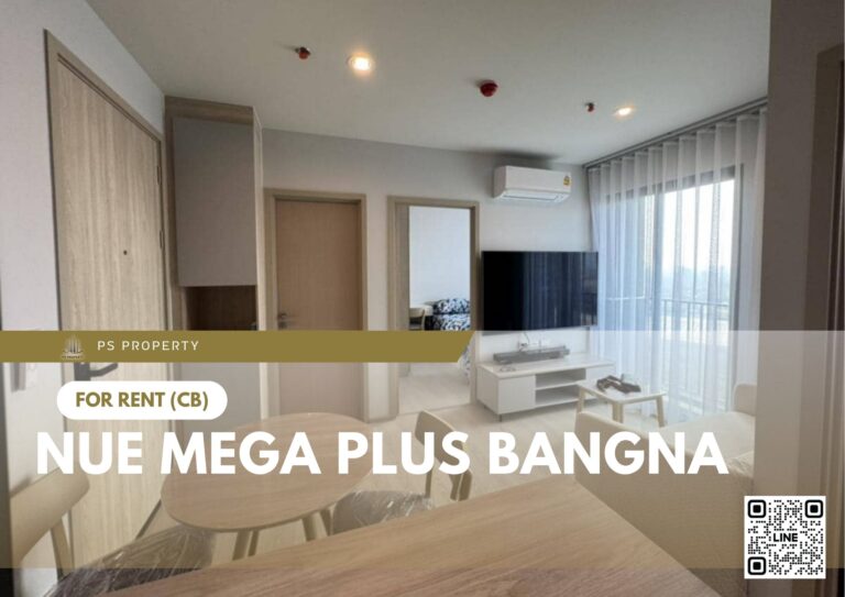 PS72575 – Condo Near BTS Bang na Station For Rent , Two bedroom unit at Nue Mega Plus Bangna