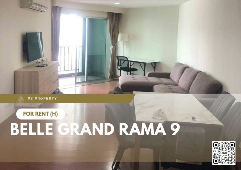 PS72363 – Condo Near MRT Phra Ram 9 Station For Rent , T้ree bedroom unit at Belle Grand Rama 9