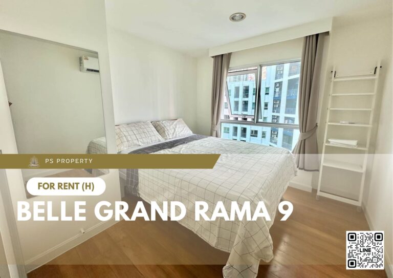 PS65446 – Condo Near MRT Phra Ram 9 Station For Rent , Two bedroom unit at Belle Grand Rama 9