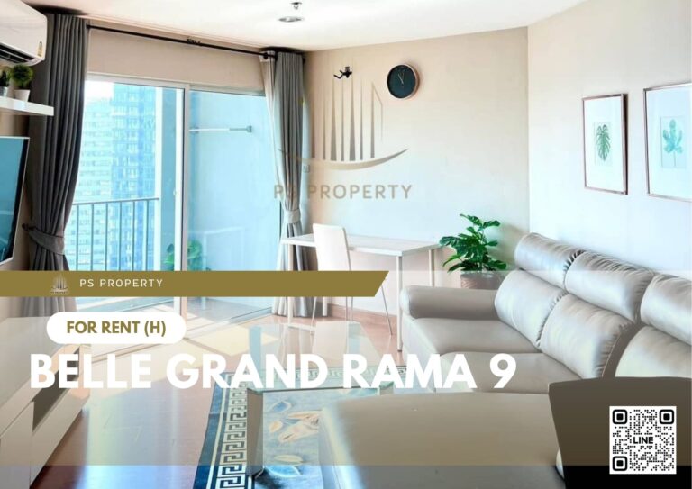 PS45243 – Condo Near MRT Phra Ram 9 Station For Rent , One bedroom unit at Belle Grand Rama 9