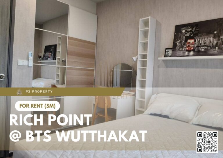 PS53255 – Condo Near BTS Wutthakat Station For Rent , Two bedroom unit at Rich Point @ BTS Wutthakat
