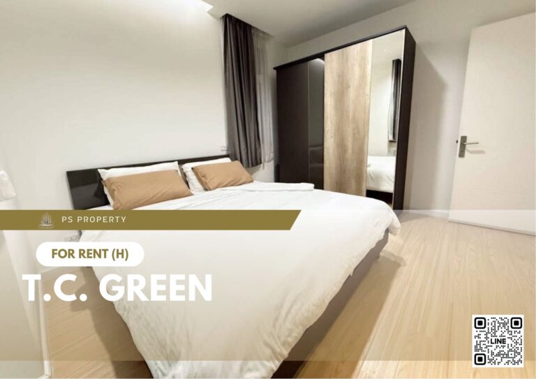 PS71524 – Condo Near MRT Phra Ram 9 Station For Rent , One bedroom unit at T.C. Green