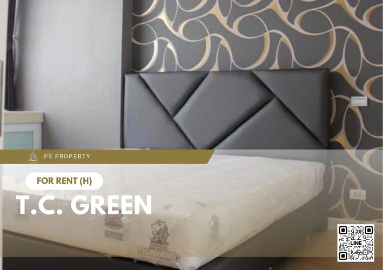 PS61642 – Condo Near MRT Phra Ram 9 Station For Rent , One bedroom unit at T.C. Green