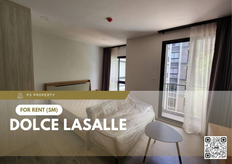 PS72082 – Condo Near BTS Bearing Station For Rent , One bedroom unit at DOLCE LASALLE