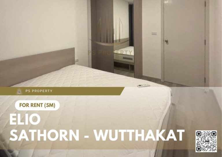 PS50681 – Condo Near BTS Wutthakat Station For Rent , One bedroom unit at Elio Sathorn – Wutthakat