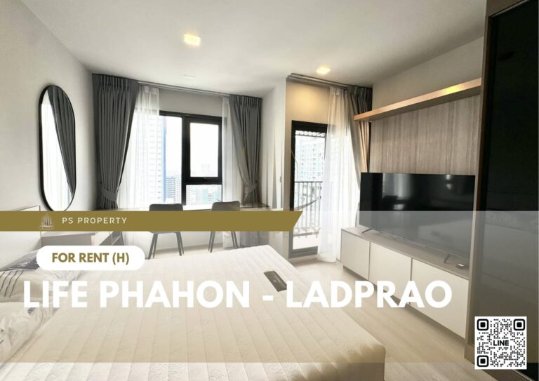 PS34096 – Condo Near BTS Ha Yaek Lat Phrao Station For Rent , One bedroom unit at Life Phahon – Ladprao