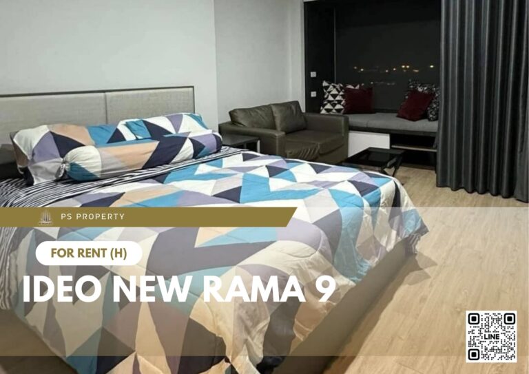 PS66934 – Condo Near ARL Ramkhamhaeng Station For Rent , One bedroom unit at IDEO New Rama 9