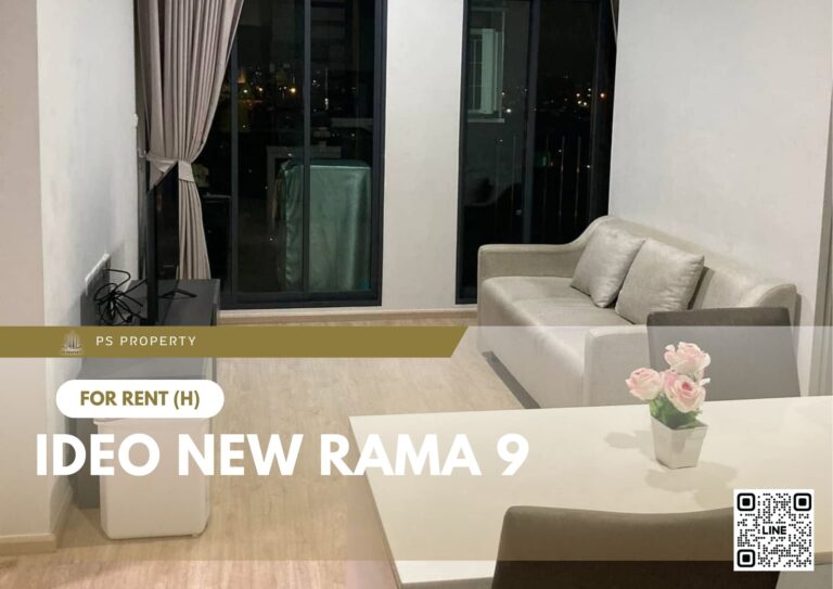 PS55455 – Condo Near ARL Ramkhamhaeng Station For Rent , Two bedroom unit at IDEO New Rama 9