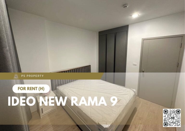 PS55477 – Condo Near ARL Ramkhamhaeng Station For Rent , One bedroom unit at IDEO New Rama 9